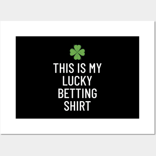 This Is My Lucky Betting Shirt Gambling Posters and Art